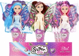 Bábika víla s trblietavými krídlami