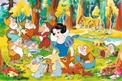 Puzzle Disney: Snehulienka a sedem trpaslíkov, 600 dielikov