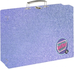 Hranatý lamino kufrík A4 OXY NEXT Shiny