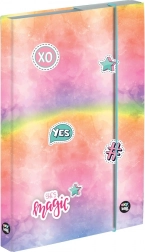 Box na zošity A4 MAGIC s gumičkou