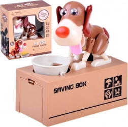 Interaktívna pokladnička Pes je mince