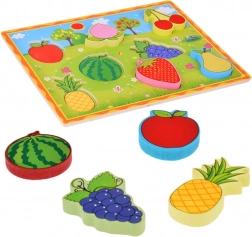 Drevená vkladačka Ovocie