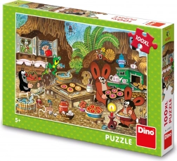 Dino puzzle Krtko v kuchyni 100 XL dielikov