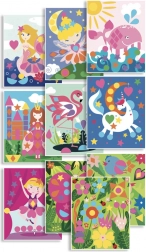 Samolepková sada pre dievčatá