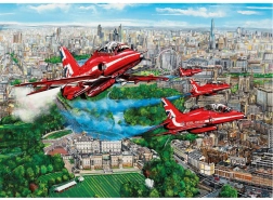Puzzle Red Arrows nad Londýnom 1000 dielikov