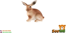 Figúrka mláďaťa zajaca poľného Zooted 6 cm