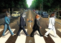 Puzzle Tabby Road 1000 dielikov