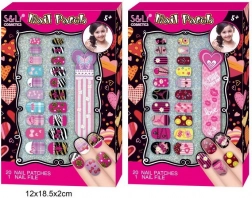 Súprava na zdobenie nechtov s pilníkom