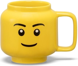 Lego keramický hrnček 255 ml – hlava minifigúrky chlapec