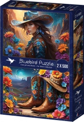 Puzzle Farmárka a Topánky 2x500 dielov