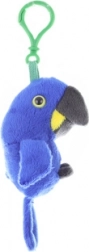Plyšová kľúčenka ara hyacintový