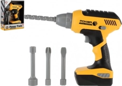 Detská aku vŕtačka so zvukom a vymeniteľnými bitmi