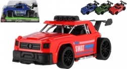 Plastové závodné auto na zotrvačník - 16 cm