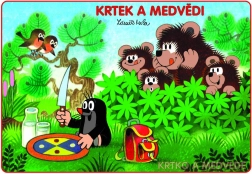 Omaľovánky A5 Krtko a medvede