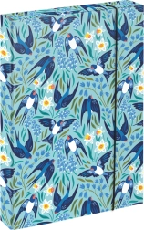 BAAGL Dosky na školné zošity A4 Jumbo Lastovičky