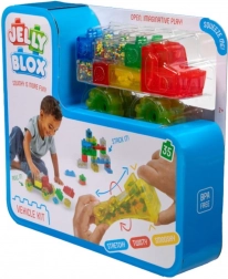 Mäkké stavebné kocky Jelly Blox Auto