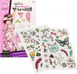 dočasné tetovanie pre dievčatá 19 × 12 cm