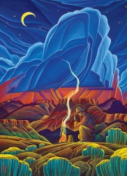 Puzzle Celú noc 1000 dielikov od cobble hill