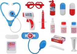 lekársky kufrík 30 cm so svetelnými efektmi