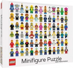 Puzzle LEGO minifigúrky 1000 dielikov