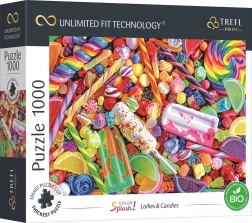 Puzzle TREFL UFT Color Splash: lízatká a cukrovinky 1000 dielikov