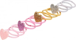 Souza! - farebné gumičky do vlasov s ozdobami