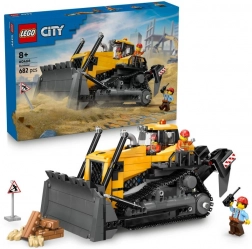 lego city žltý buldozér s nakladačom