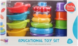 Vzdelávacia sada hračiek 3v1 pre bábätká