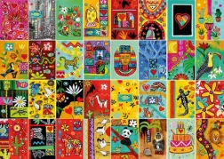 Puzzle popartová mozaika 1000 dielikov MAGNOLIA