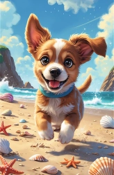 Puzzle Treflíci Šteniatko 54 dielikov