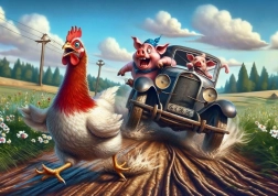 Puzzle ART Útek 200 dielikov