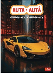 Omaľovánky Autá 20 × 27,5 cm
