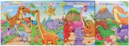 Omaľovánky dinosaury so samolepkami