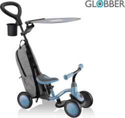 Globber odrážadlo 3v1 Deluxe - Learning Bike 3in1 Deluxe - Ash Blue