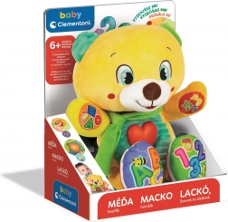 Interaktívny plyšový medvedík Gombík BABY CLEMENTONI CZ/SK/HU
