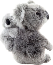 Plyšová koala s mláďatkom 25 cm eco-friendly