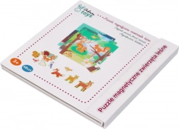 Magnetická puzzle knižka - Lesné zvieratá