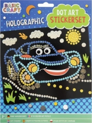 Mozaikový holografický obrázok auto 22 × 18 cm