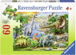 Ravensburger puzzle praveký život 60 dielikov