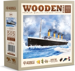 Drevené puzzle Titanic 505 dielikov WOODEN CITY