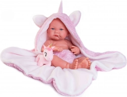 ANTONIO JUAN Nica – realistická bábika bábätko s celovinylovým telom 42 cm