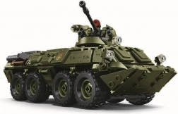 Vojenská stavebnica Sluban BTR-80AS v meradle 1:35