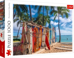 Puzzle 1000 dielikov – pláž WAIKIKI, Havaj