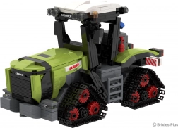 Stavebnica BRIXIES Plus Claas Xerion 12.650 Terra Trac pásový traktor