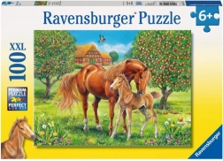 Puzzle Kone na pastvine XXL