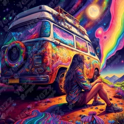 YAZZ štvorcové puzzle Pozorovanie oblohy 1023 dielikov