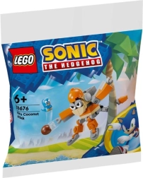 lego sonic 30676 kiki a kokosový útok – stavebnica polybag 6+