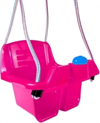 Vedierková hojdačka ružová 5037 pre deti