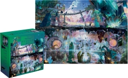 Puzzle Metallic Fantasy: tajomné mesto 500 dielikov