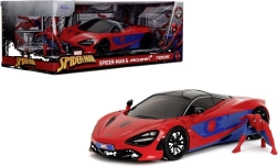 Jada Toys model McLaren 720S Spider-Man 1:24 die-cast s figúrkou